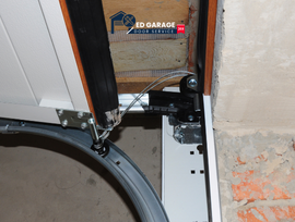 Garage door spring replacement